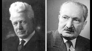 Martin Heidegger and Ernst Cassirer debate in DavosSynopsis [upl. by Enoed]