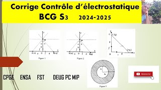 Corrige Contrôle électrostatique BCG 20242025 [upl. by Balas]