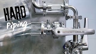 Brewtools B80Pro Custom Piping Setup [upl. by Mainis]