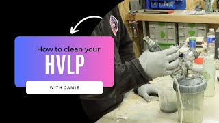 How to clean your HVLP paint sprayer after use [upl. by Domella397]