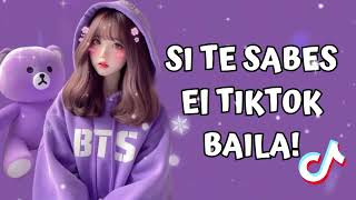 SI TE SABES EL TIKTOK BAILA  2024 💥 [upl. by Htyderem619]