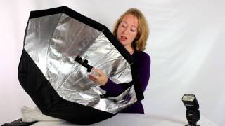 CowboyStudio Octagon Umbrella Speedlite Softbox [upl. by Uyerta]