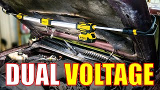 SEE THE LIGHT DeWalt DCL045B Underhood Light Review 12V or 20V [upl. by Adan]