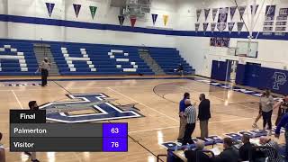 Palmerton Boys Basketball Vs Bethlehem Catholic [upl. by Unni]