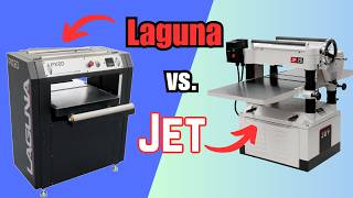 Laguna PX20 vs Jet 208HH 20 Inch Planer with Helical Head [upl. by Einahets]