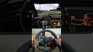 CAR DRIVING  2022 Audi A6  Euro Truck Simulator 2 G29 Setup [upl. by Airdnaed757]