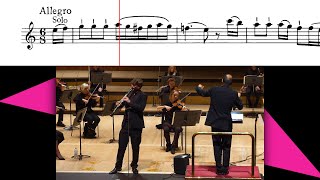 Mozart Clarinet Concerto – Movement 3 Excerpt [upl. by Enilehcim554]