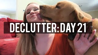 30 DAY DECLUTTER CHALLENGE  DAY 21 [upl. by Goldstein]