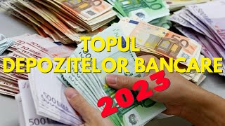 Cele mai bune DEPOZITE BANCARE in 2023 Bat INFLATIA [upl. by Pontias]