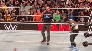 UNSEEN footage of CM Punk after WWE Raw 4824 goes off air [upl. by Ika]