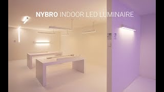 Nybro  LED Linear for Indoor luminaire  LIGMAN [upl. by Ardnasirk824]