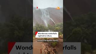 Wonderous waterfalls sighted on Uluru [upl. by Proudfoot]