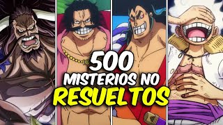 500 MISTERIOS NO RESUELTOS de ONE PIECE Arco de Wano [upl. by Saiff387]