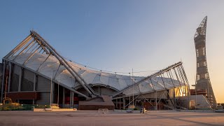 Qatars national stadium revamped ahead of FIFA 2022 World Cup [upl. by Andrea779]