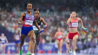 ShaCarri Richardson and US Womens 4x100 relay team wins gold I Via AP [upl. by Alon]