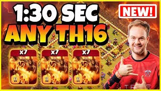 EPIC STRATEGY  Th16 Super Dragon Attack Strategy  Th16 Super Dragon  Best Th16 Attack Strategy🔥 [upl. by Placido368]