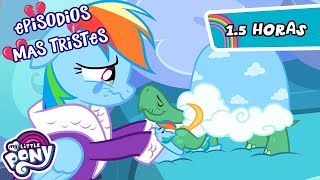 Episodios más tristes 💔 My Little Pony en español 🦄La magia de la amistad  FiM 1 Horas [upl. by Netsreik239]