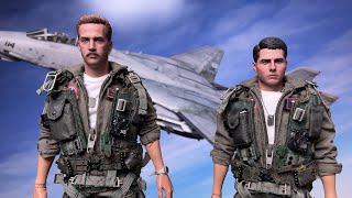 Top Gun Maverick and Goose Figures  Head Sculpt by Jin Toy Studio [upl. by Vonny]