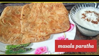 गेहूँ के आटे से बनाये ऐसा पराठा जिसे खाकर सब आपकी तारीफ करे  Masala Paratha Recipe  Kitchen On [upl. by Katy]