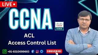 Access control list ACLConfiguration in Packet tracer  LAB  In Hindi [upl. by Repsaj]