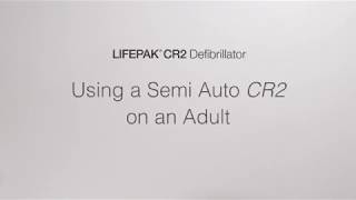 Lifepak CR2 defibrillator semi automatic [upl. by Dola922]