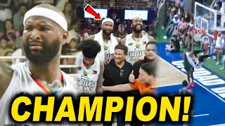 CHAMPION SI DEMARCUS COUSINS sa Zamboanga Valientes Showtime si Brice Dunk Party Tinalo ang Macau [upl. by Kerrison]