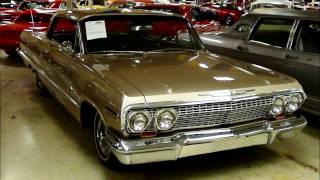 1963 Chevrolet Impala SS 409 V8  Nicely Restored Classic [upl. by Smiga]