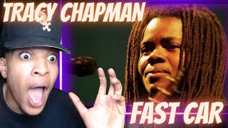 FIRST TIME HEARING  TRACY CHAPMAN  FAST CAR  REACTION [upl. by Rehpetsirhc829]