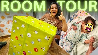 Our Baby Room Tour  Gifts Unboxing 😍 [upl. by Emilia]