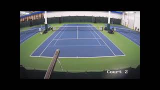 John and Fay Menard YMCA Tennis Center Court 2 Live Stream [upl. by Xineohp]