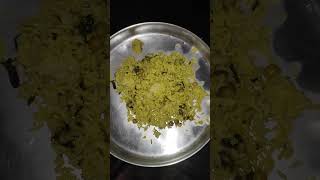 Menthe pulao recipe menthepulaocookingyoutubeshorts [upl. by Ateuqal]