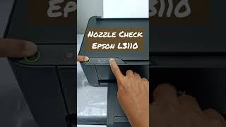 Epson L3110 Nozzle Check [upl. by Post]