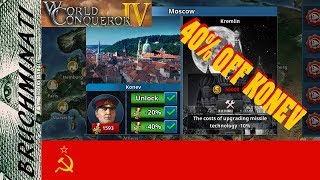 Konev 40 Off Famous Generals Discount Mission World Conqueror 4 [upl. by Aicitel89]