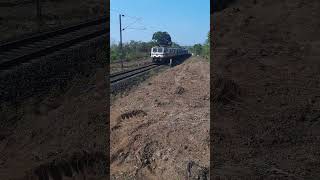 12859  Mumbai Howrah Gitanjali Express in its early stage of Journey at Devlali Camp speeding away [upl. by Olegna]