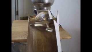 Homebrew Motorized Corona Grain Mill Setup [upl. by Sacks12]