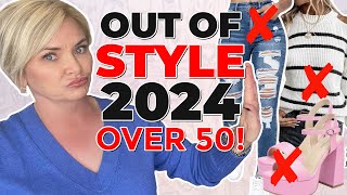 2024 Fashion Trends for Women Over 50  Whats IN Whats OUT [upl. by Hillegass]