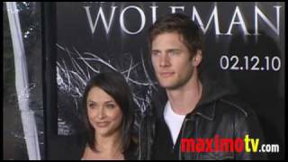 RYAN MCPARTLIN Chuck at quotThe Wolfmanquot Premiere Arrivals February 9 2010 [upl. by Yhtir258]