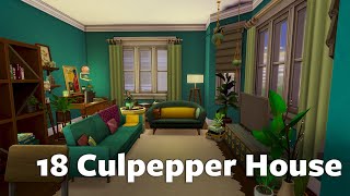 18 Culpepper House Renovation  The Sims 4 [upl. by Jacquet]