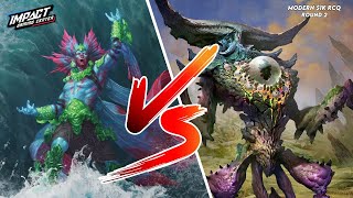 Merfolk Will VS Eldrazi Tron CJ PAPER  MODERN 1k RCQ PAPER LIVE From Impact [upl. by Nyraf]