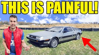 My DeLorean Broke amp Turned Into A Mechanics NIGHTMARE DO NOT TRY THIS AT HOME [upl. by Cloutman]