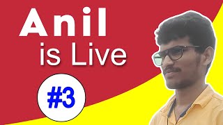 Anil is live 3 😊❤️ [upl. by Kain]