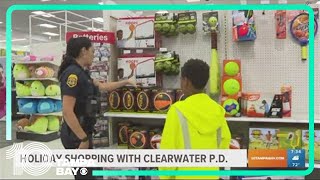 Holiday shopping with the Clearwater Police Department [upl. by Ylluz]