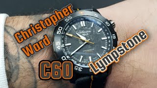 C60 Lympstone  Christopher Ward Watch  1st CW to Feature Inner Rotating Compass Bezel [upl. by Eimak17]