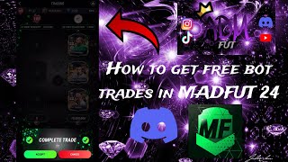 HOW TO GET FREE BOT TRADES ON MADFUT 24 [upl. by Ennyleuqcaj]