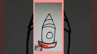 Easy drawing tutorial for kids and toddler viralvideo drawing trending ytshorts drawingtutorial [upl. by Anirehs]