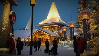 Santa Claus Village 🎅🎄🦌 in Rovaniemi Lapland Finland before Christmas Arctic Circle Father Christmas [upl. by Noelle]