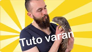 LE VARAN DES SAVANES  LE TUTO COMPLET DE A À Z varanus exanthematicus  REPTILE SQUAD [upl. by Llorrad906]