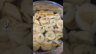 Tortellini Ricotta e Spinaci conditi con Burro e Salvia [upl. by Stoops891]