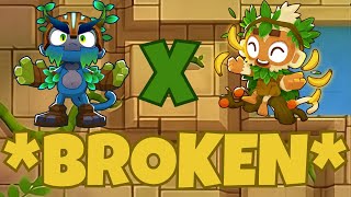 BROKEN Obyn Druid Combo Will Dominate Bloons TD Battles 2 in 2024 [upl. by Ayortal]