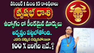 Vrushabha rashi Phalalu December 2024  December Month Horoscope 2024  Taurus Sign [upl. by Halbeib]